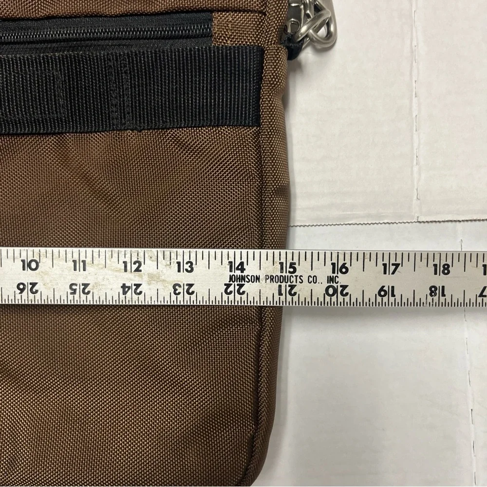 Samsonite Tan Laptop Bag with Black Accents